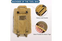 Multi-Purpose Roll-Up Tool Organizer Bag
