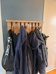 Piano Style Foldable Wall-Mounted Hanger