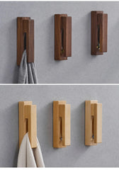 Creative Wooden Solid Towel Rack