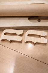 Wooden Doorframe Pull-Up Bar & Swing for Kids & Adults
