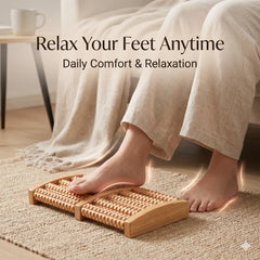 Wooden Foot Massager