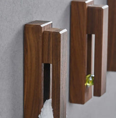 Creative Wooden Solid Towel Rack
