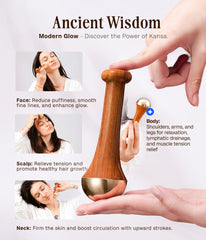 Kansa Wand Massager – Ancient Ayurvedic Relaxation for Modern Wellness